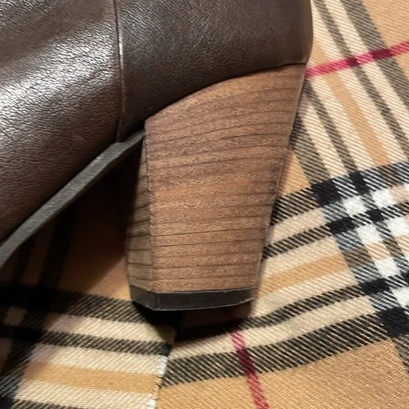 Made in Italy classic dress boot with 2 inch heel Italian Leather - Picture 5 of 9